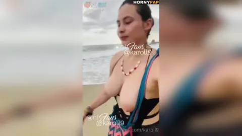Ary Bloom xxx Nude Beach Pussy PPV
