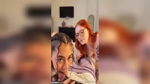 Naomih666 & Jadeteen Nude Threesome Bbc Sex Tape