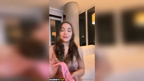 Stella Hudgens Nude BDSM Bondage Try On