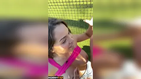 Maddy Belle Nude Outdoor Threesome Sex Tape