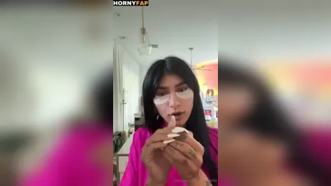 Mia Khalifa Nude Topless G-String Haul PPV Livestream