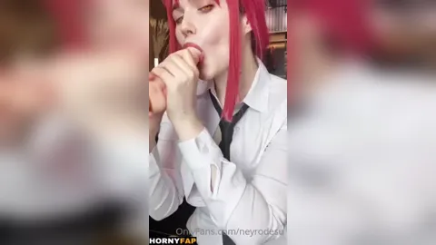 Neyrodesu Makima Dildo Blowjob PPV