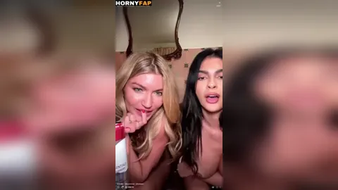 Hayley Maxfield & Amanda Trivizas Nude Lesbian Play PPV Livestream