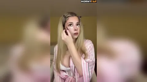 Kira Pregiato White Lingerie Makeup Livestream Video Leaked