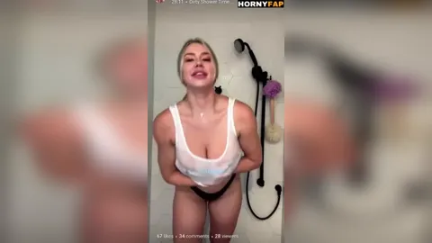 Antje Utgaard Nude Dirty Shower PPV Onlyfans Livestream