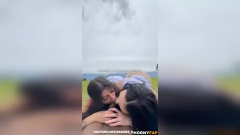 Auhneesh Nicole & Taty Vento Nude Outdoor Threesome Sex Tape PPV Onlyfans Video Leaked