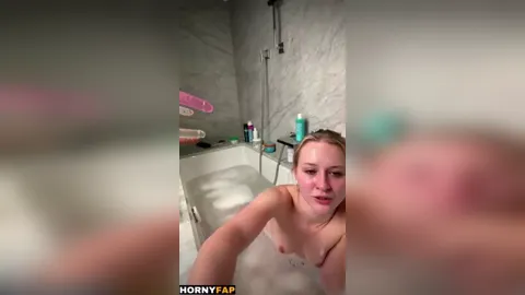 Lena Polanski Nude Bath Dildo Fuck PPV Livestream