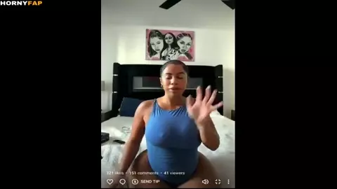 Yasmine Lopez Nude Nipple Tease PPV Video Leaked